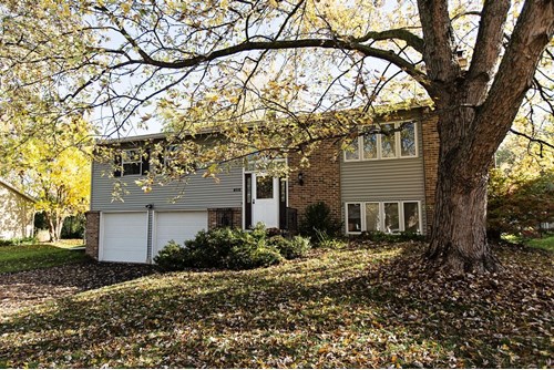 Meticulously maintained 3 BR, 2 BA home in lovely Winston Woods. Family room with fireplace & built-in corner desk. Updated kitchen and baths. Move-in ready. 606 Hampshire Lane, Bolingbrook, Illinois 60440